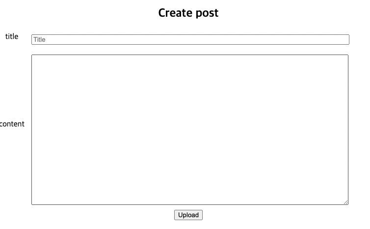 create post